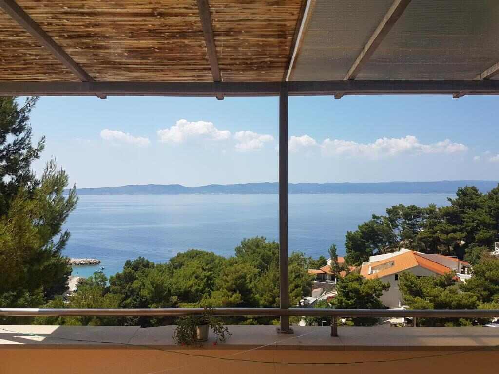 Sea view from Villa Luka, Brela